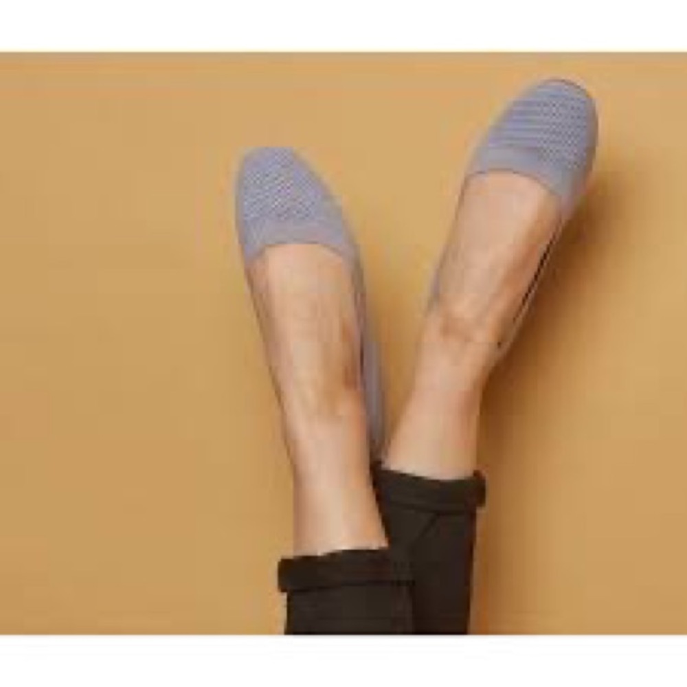 Allbirds Whitecap blue Tree Breezer ballet flats shoe